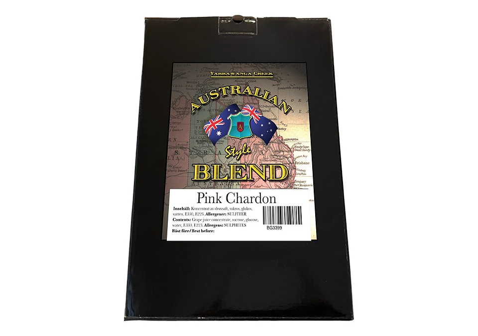 Australian Blend Pink Chardon 23L 4-Day Wine Kit