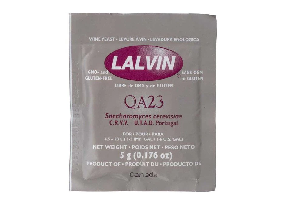 Lalvin QA23 5g Wine Yeast