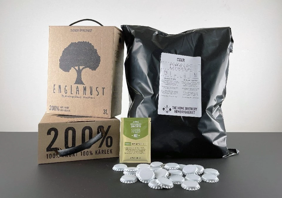 The Home Brewery´s Craft Cider Recipe Kit 6L