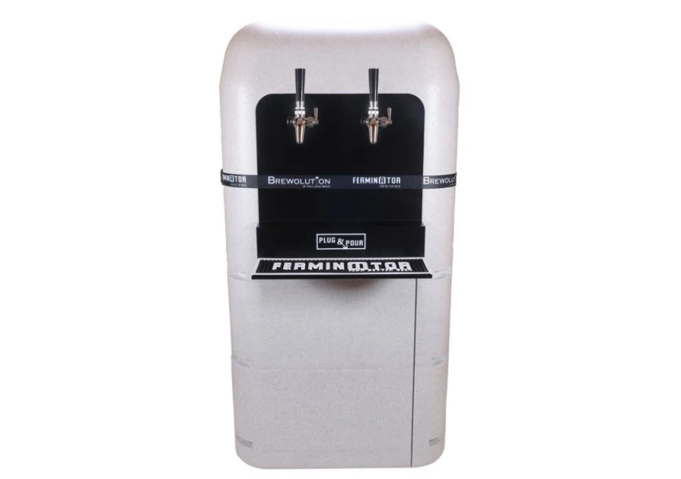 Fercubator-Ferminator Plug & Pour Drip Tray - 2 Taps