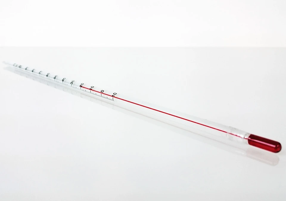 Thermometer Chemistry 12" -10 to 110°C