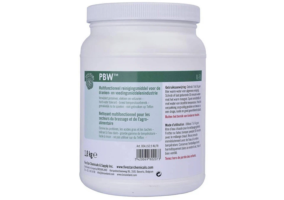 PBW Powder Cleaning Agent 1,8kg
