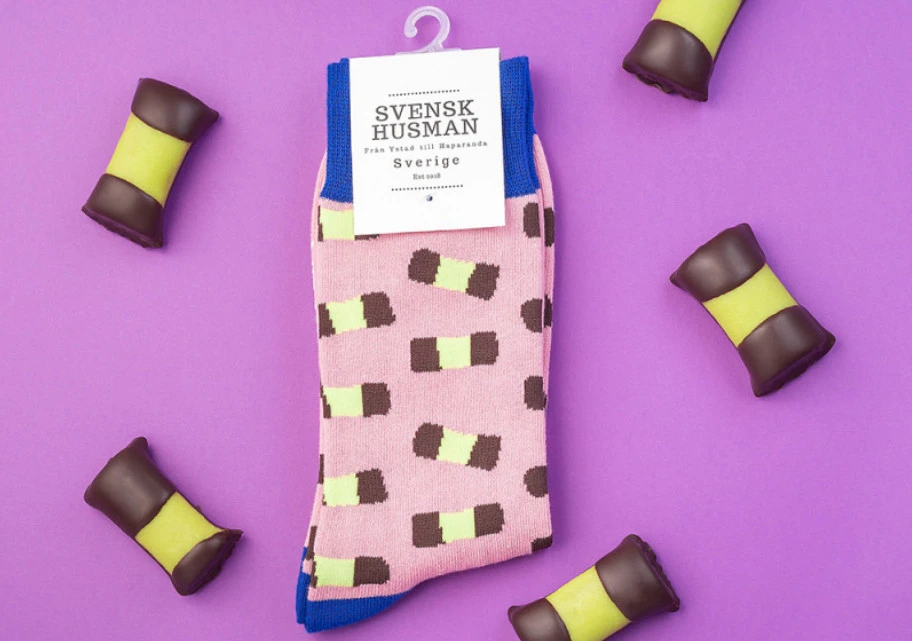 Svensk Husman Socks Punsch-roll
