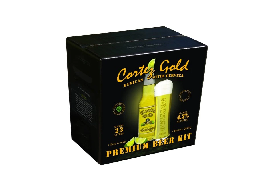 Bulldog Brews Cortez Gold Mexican Cerveza 23L Extract Kit
