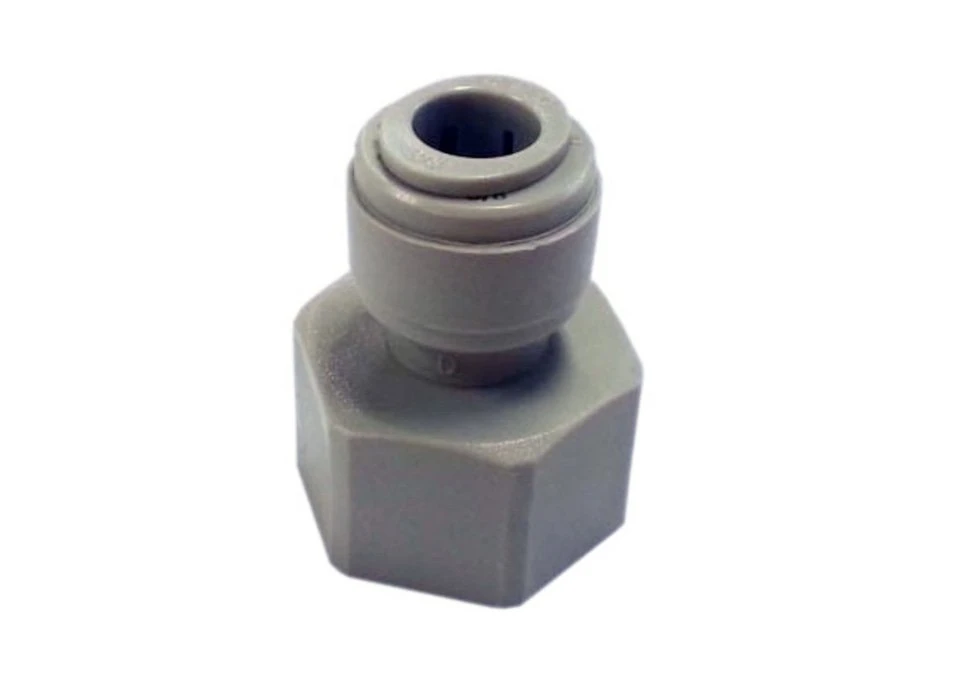 Fluidfit HCF3/8-UNF7/16-20G - Ball Lock Disconnect Thread (3/8" pushfit to 1/4" FFL)